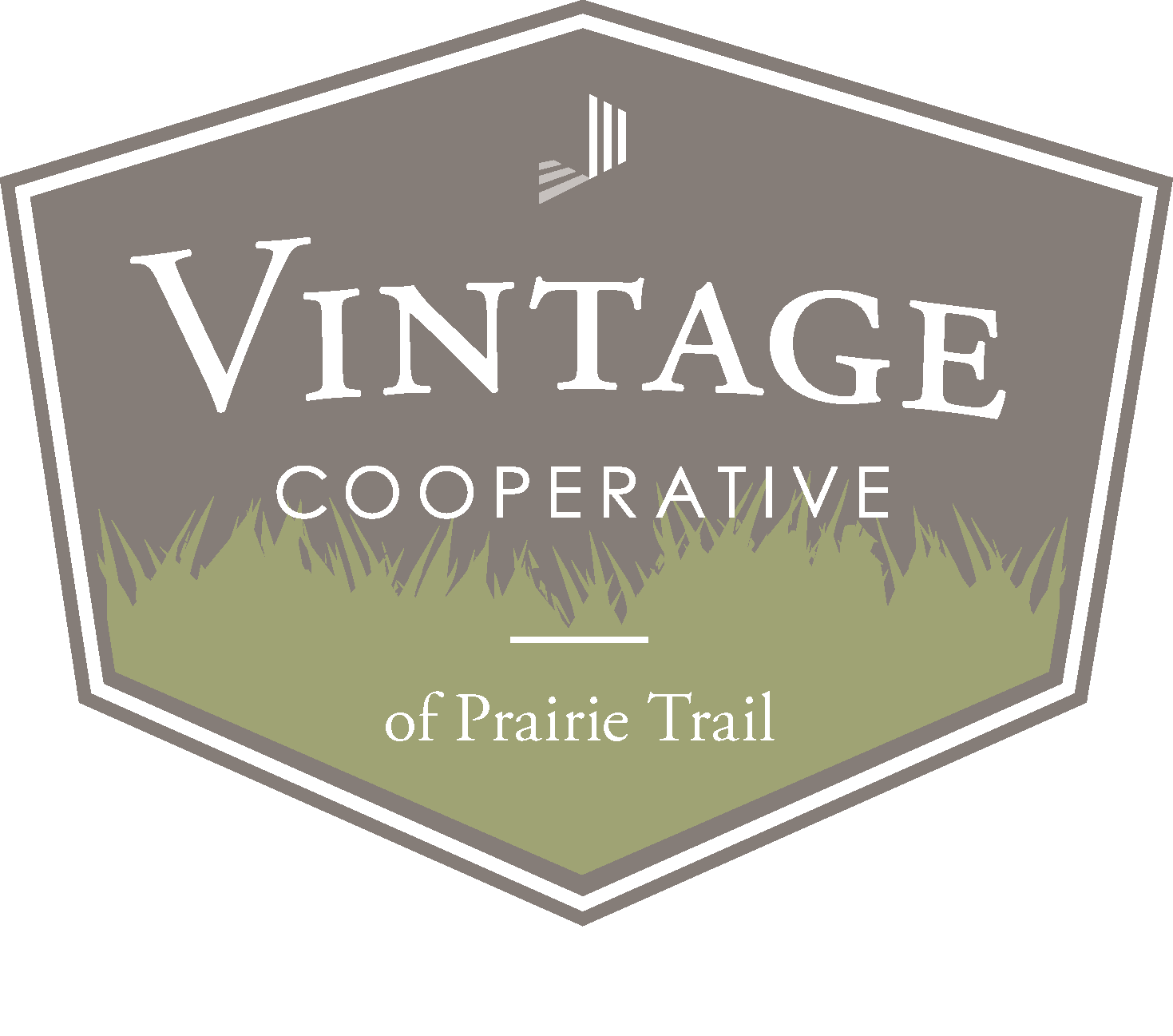 Vintage Cooperative of Prairie Trail Logo